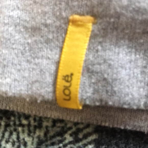 Lole Gray Cowl Neck Dress, Stretchy, Small - Picture 5 of 5